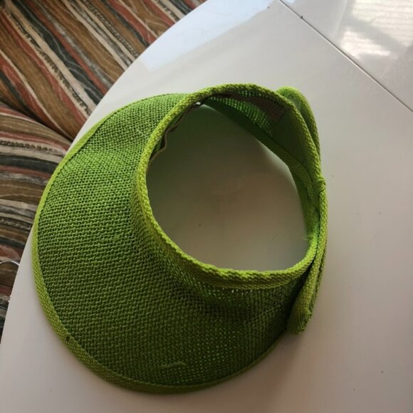 Cheery lime green visor - Picture 1 of 3
